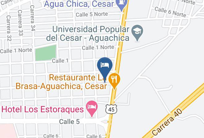 Aguachica - Hotel Monterrey Plus Aguachica Maps