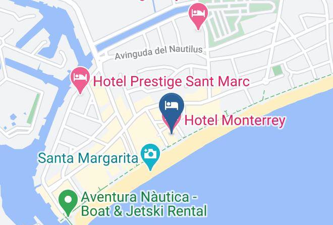 Hotel Monterrey Map