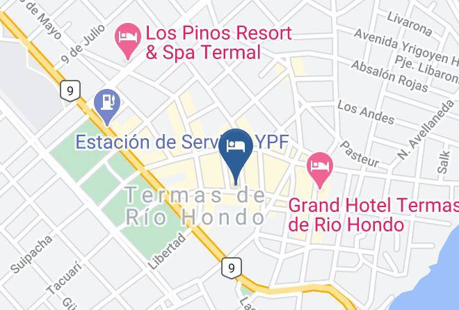 Rio Hondo - Hotel Monterrey Maps