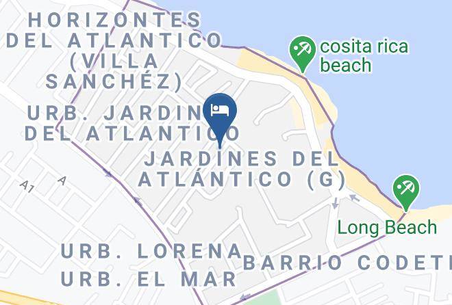 Puerto Plata - Hotel Montesilva Maps