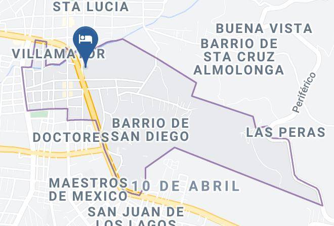 San Cristobal De Las Casas - Hotel Montevirgen Maps