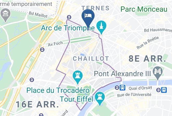 Hotel Montfleuri Map