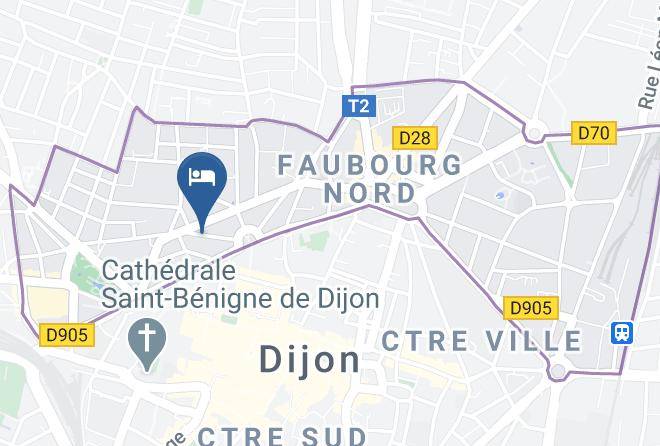 Hotel Des Halles Map