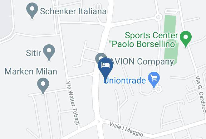 Milan - Hotel Montini 3 Stelle Maps