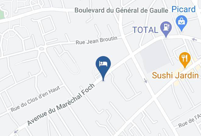 Yvelines - Hotel Montjoie Maps