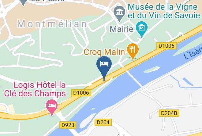 Savoie - Hotel Montmelian Maps