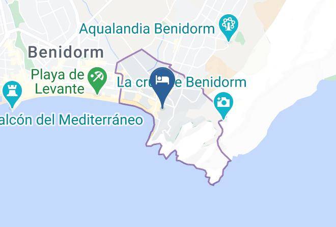 Alicante - Hotel Mont Park Maps