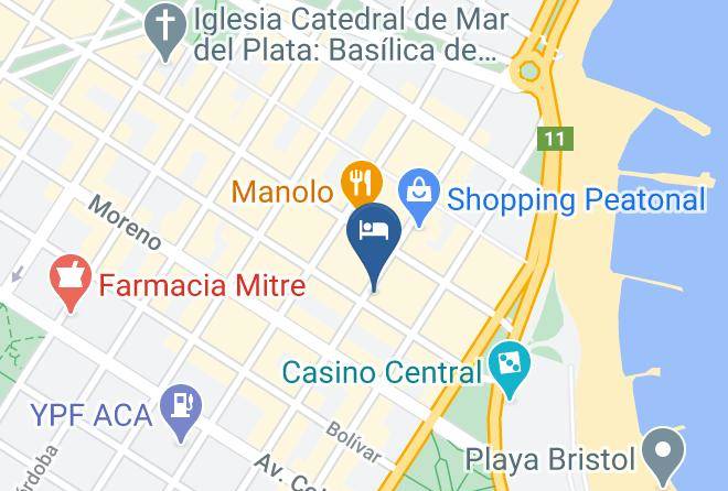 General Pueyrredon Partido - Hotel Montreal Maps