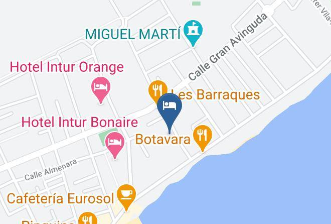 Castellon - Hotel Montreal Maps