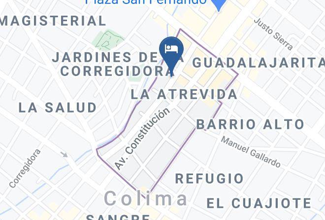 Colima Ima Centro - Hotel Montroi City Maps