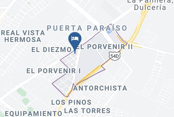 Colima El Porvenir - Hotel Montroi Express Maps
