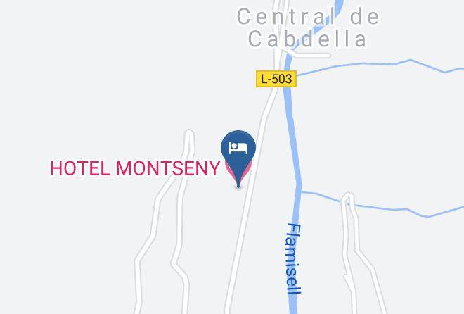 Lleida - Hotel Montseny Maps