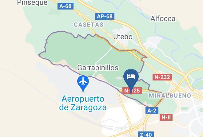 Zaragoza - Hotel Monumento Almenara De Copau Maps