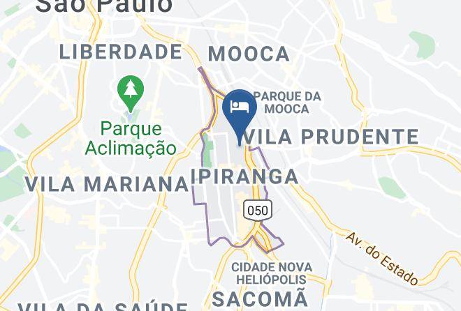 Sao Paulo Ipiranga - Hotel Monumento Maps