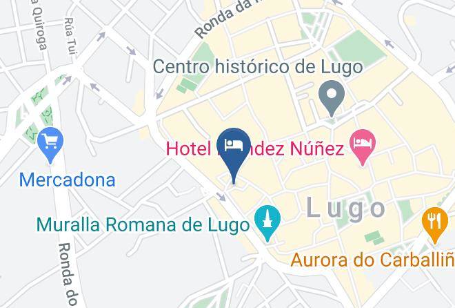 Lugo - Hotel Monumento Pazo De Orban E Sangro Maps