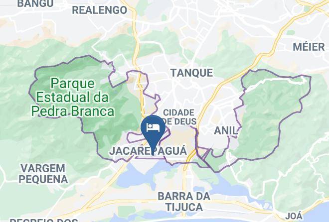 Rio De Janeiro Jacarepagua - Hotel Monza Maps