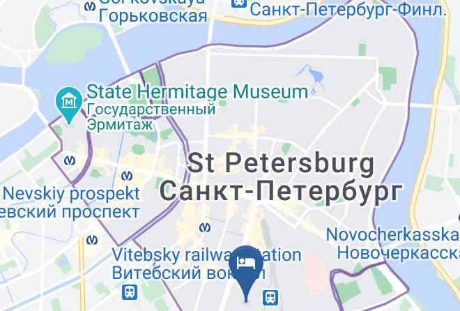 Saint Petersburg - Hotel Mooncats Maps