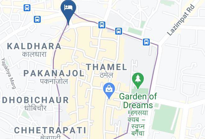 Kathmandu - Hotel Moonlight Maps