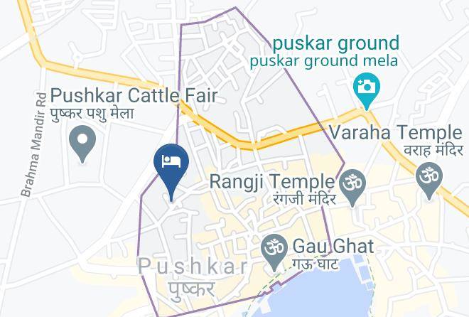 Pushkar - Hotel Moonlight Pushkar Maps