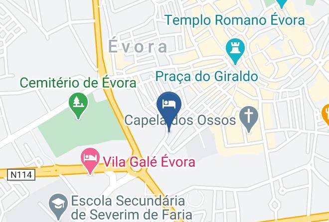 Sao Mamede - Hotel Moov Evora Maps