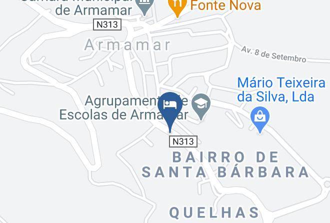 Armamar - Hotel Mor Maps