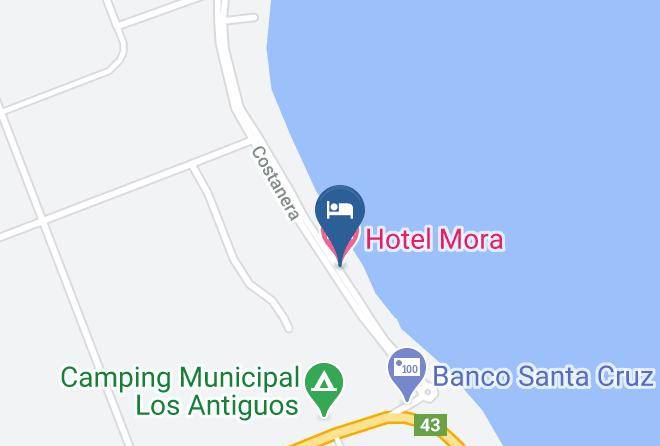 Lago Buenos Aires Department - Hotel Mora Maps