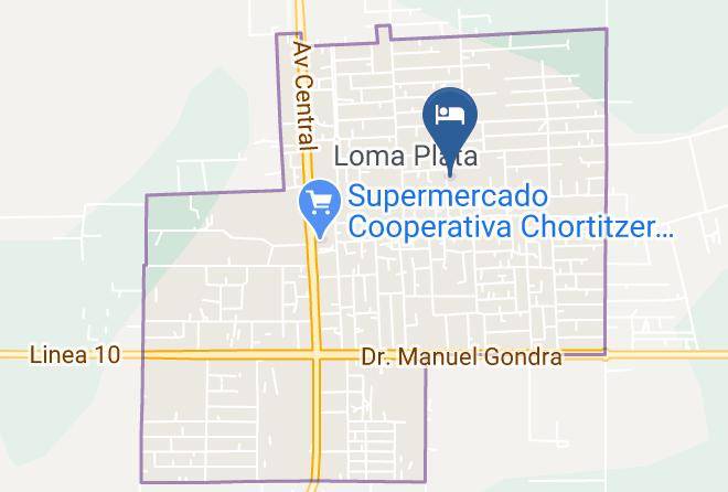 Loma Plata - Hotel Mora Maps