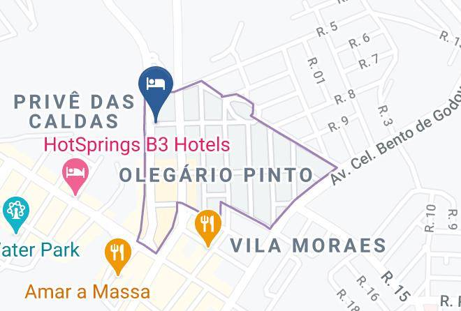 Hotel Morada Das Aguas Map