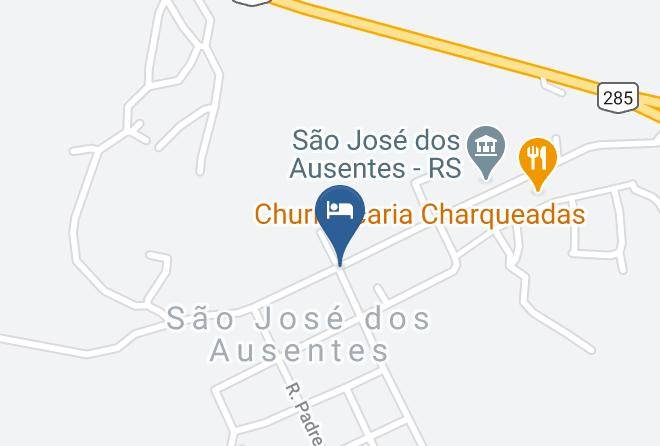 Sao Jose Dos Ausentes - Hotel Morada Das Glicinias Maps