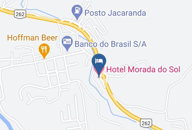 Rio Casca - Hotel Morada Do Sol Maps