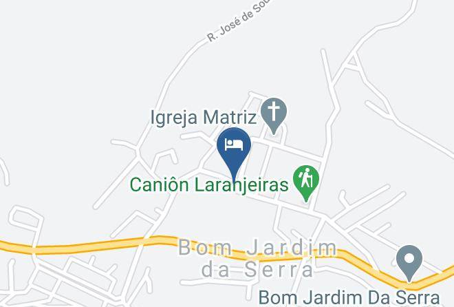 Bom Jardim Da Serra - Hotel Morada Dos Pinheiros Maps