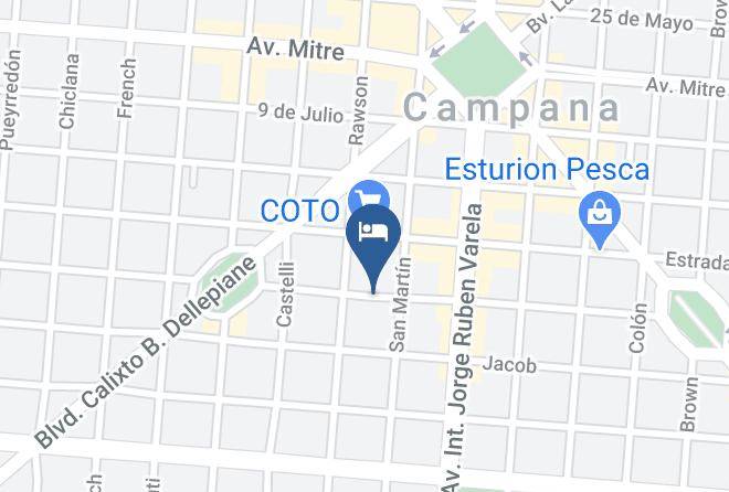Campana - Hotel Morada Suites Maps