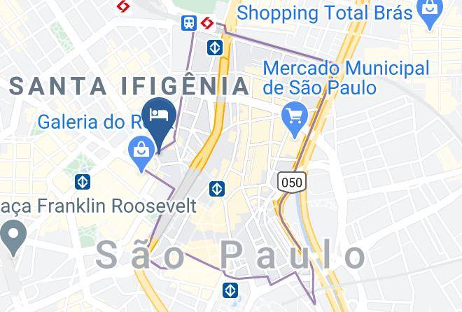 Sao Paulo Republica - Hotel Moraes Maps