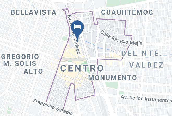Juarez - Hotel Moran Maps