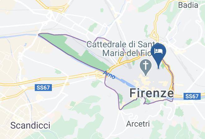 Florence - Hotel Morandi Alla Crocetta Maps