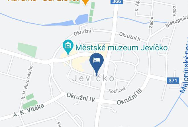 Svitavy - Hotel Morava Maps