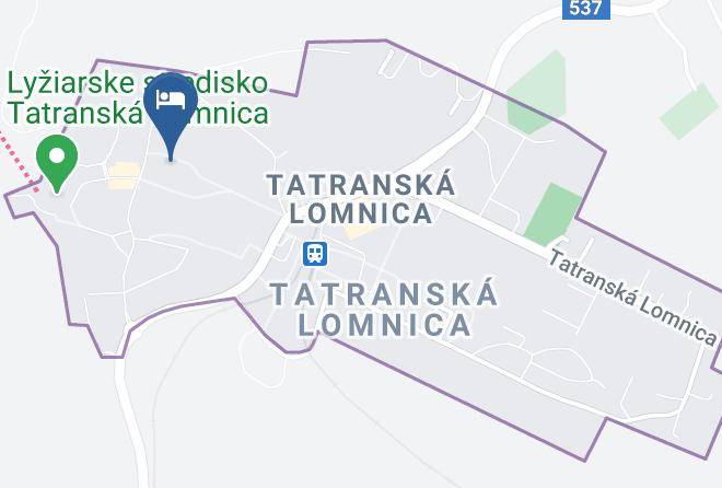 Poprad - Hotel Morava Maps