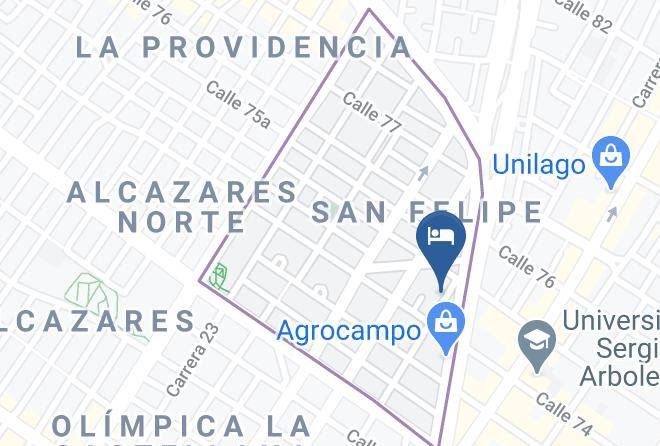 Bogota - Hotel Morazul Maps