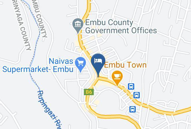 Embu - Hotel Morden Brook Maps