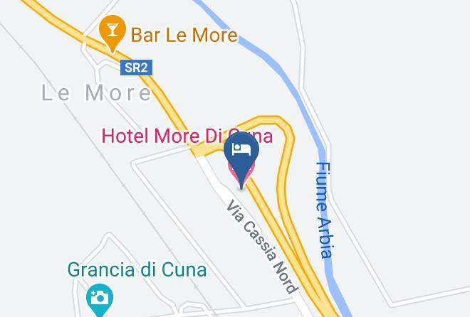 Siena - Hotel More Di Cuna Maps