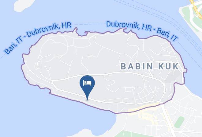 Hotel More Dubrovnik Map