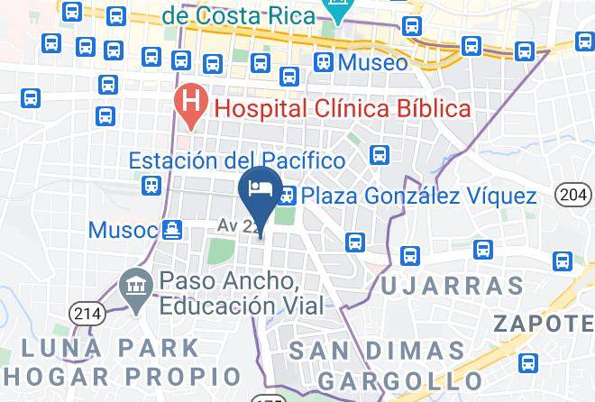 San Jose - Hotel More Maps
