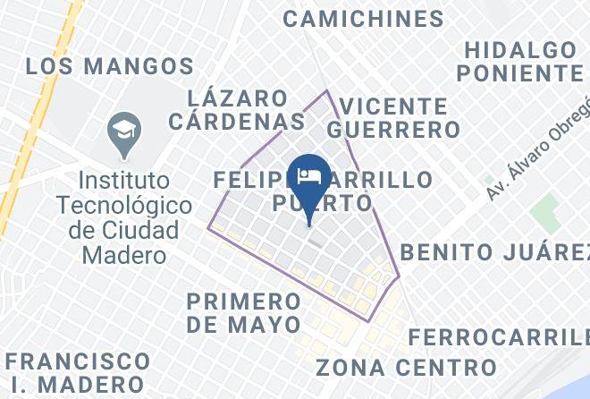 Ciudad Madero - Hotel Morelia Cd Madero Maps