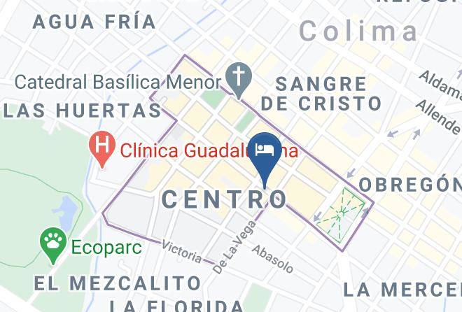 Colima Ima Centro - Hotel Morelos Maps