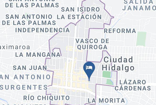 Hidalgo - Hotel Morenita Maps