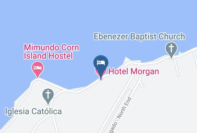 Corn Island - Hotel Morgan Maps