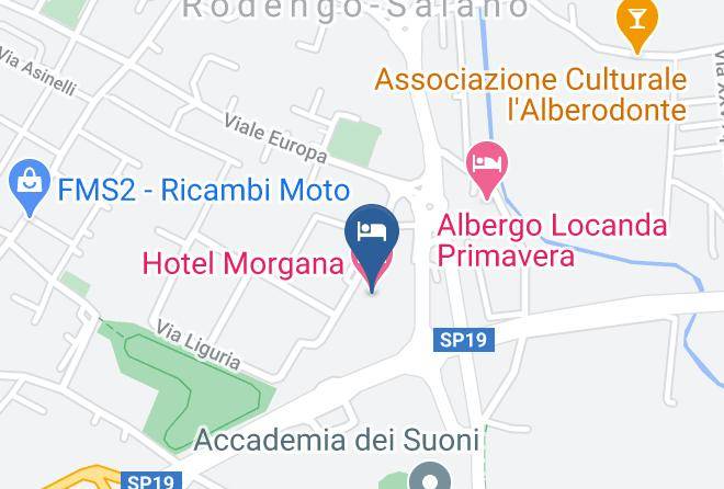 Brescia - Hotel Morgana Maps