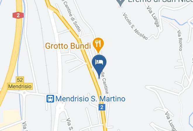 Mendrisio - Hotel Morgana Maps