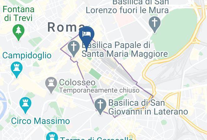Rome - Hotel Morgana Maps