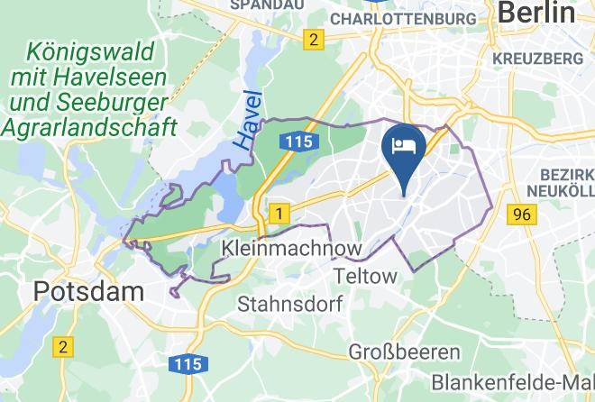 Stadt Berlin - Hotel Morgenland Maps